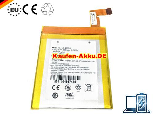 EU Mc-265360 Batteria Li-polymer Mc265360 Per Amazon Kindle 4th