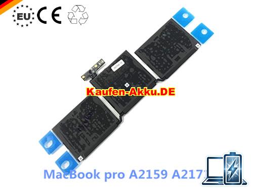 EU Repalcement A2171 Batterie Für Apple Macbook Pro A2159 Notebook 11.41v 58.2wh