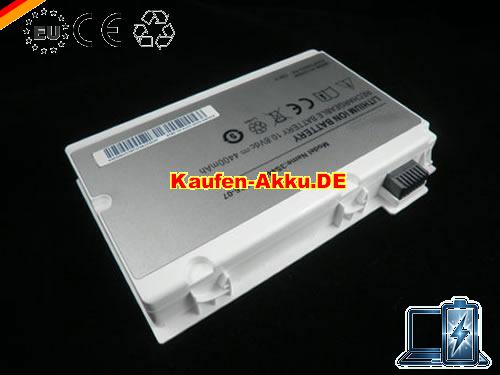 EU Fujitsu-siemens 3s4400-s3s6-07, 3s4400-s1s5-05, P55-3s4400-s1s5, Amilo Pi2530, Amilo Pi2550, Amilo Pi3540 Series Batterie White