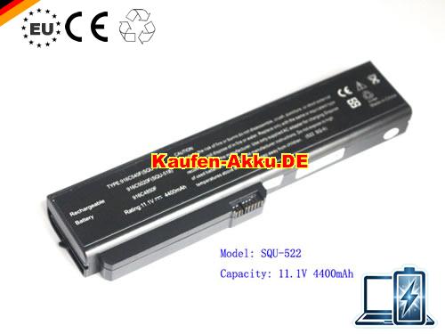 EU 916c540f 916c5020f Squ-522 Batterie Für Fujitsu-siemens Amilo Si1520 Amilo Pro V3205 Laptop 4400mah