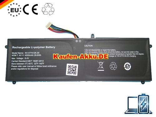 EU Echt Jumper Nv-4774126-2s Batterie Li-polymer 7.4v 4000mah 29.6wh