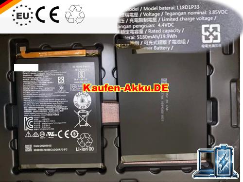 EU Echt L18d1p33 Batterie Für Lenovo Tab V7, 3.85v 19.9wh 5180mah