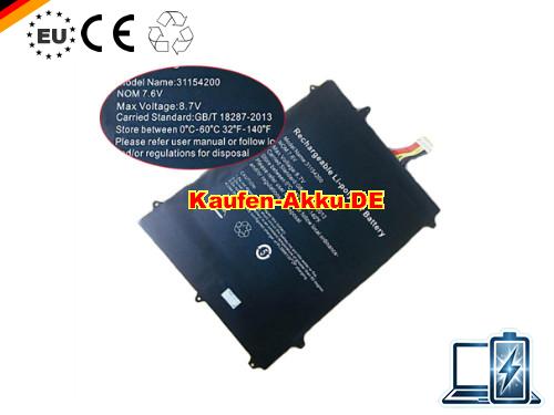 EU 31154200 Baterie Pro Teclast F6 Plus F6 Pro Li-polymer 38wh 7.6v