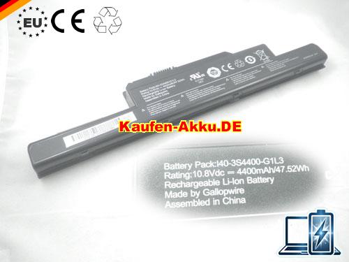 EU Echt I40-3s4400-g1l3 Batterie Für Uniwill Founder R410 Laptop 52wh