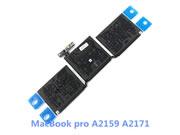EU Repalcement A2171 Batterie Für Apple Macbook Pro A2159 Notebook 11.41v 58.2wh