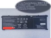 EU Echt Clevo V740bat-3-60 Batterie 11.67v 60wh 3icp5/78/80