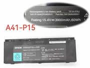 EU Originální Epson A41-p15 Baterie Tf1h-fru Bt4114-b 15.4v 60wh