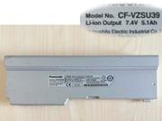EU Echt Panasonic Cf-vzsu39 Laptop Batterie Für Cf-t5n Cf-t4 Cf-t5, 7.4v 5.01ah