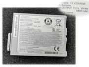 EU Echt Panasonic Fz-vzsu95w Batterie Fz-vzsu95js 7.2v 49wh