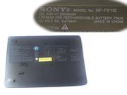 EU Echt Np-fx110 Batterie Für Sony Portable Dvd Players 7.4v 3800mah