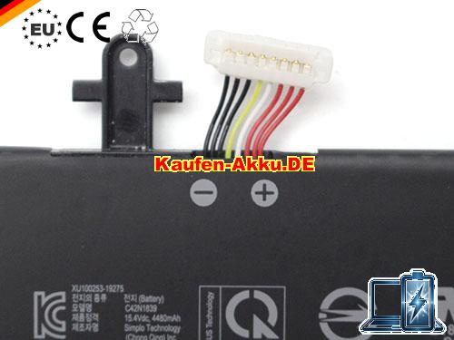 Images 5 Of EU Authentique Asus C42n1839 Batterie Li-polymer Type A M952-00n3 15.4v 4614mah