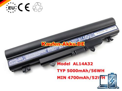  Images 1 Of EU Autentic Al14a32 Baterie Pentru Acer Aspire E1-571 E1-571g Series Laptop 