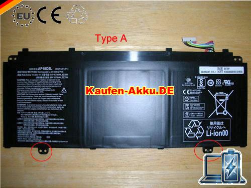  Images 1 Of EU Genuíno Acer Ap15o5l Ap1505l Bateria Para Chromebook R13 Series