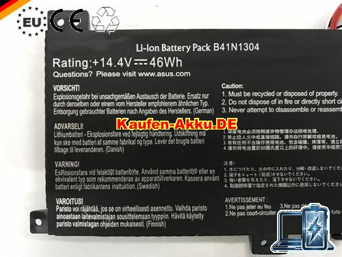 Images 2 Of EU Autentico B41n1304 Batteria Pack Per Asus Vivobook V451la Computer Portatile