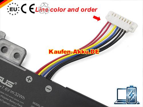 Images 5 Of EU Echt C21n1818-1 Batterie Asus 2icp7/54/83 Li-polymer Rechargeable 32wh