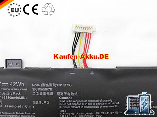  Images 5 Of EU Originální C31n1733 Baterie Asus Li-polymer 3icp5/58/78 42wh 11.55v