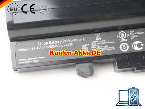 Images 5 Of EU Nowy A42-u46 Bateria Do Asus U56e U56j U56jc U56s U56sv Laptop