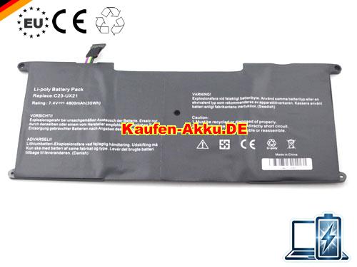 Images 2 Of EU Li-polymer Rechargeable C23-ux21 Baterie Pro Asus Zenbook Ux21 Ux21e Series 35wh