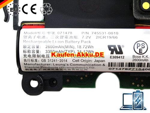 Images 2 Of EU Autentic Bose 071478 Baterie 745531-0010 Pentru Soundlink Revolve Li-ion