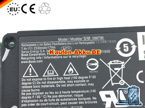 Images 4 Of EU Originální Bose 088789 Baterie 17wh 7.4v 2230mah