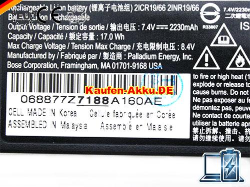 Images 2 Of EU Originální Bose 088772 Baterie Pro Soundlink Mini 2 Li-ion 2230mah 17wh