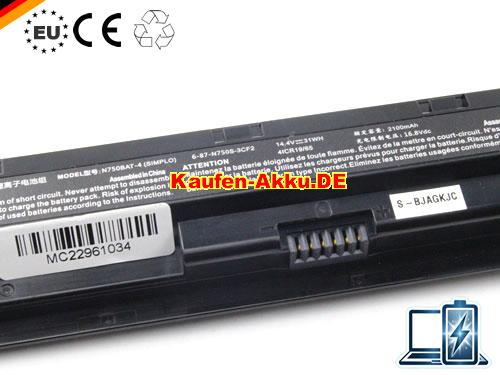 Images 4 Of EU Originální Clevo N750bat-4 Baterie 6-87-n750s-31c00 14.8v 31wh
