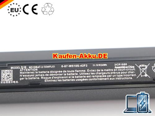 Images 3 Of EU Nou Clevo 6-87-w510s-42f2 W510bat-3 Laptop 24wh