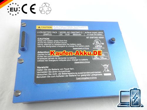 Images 5 Of EU Clevo D900tbat-12 87-d9tas-4d61 Batteria Per Portanote D900 D900k Series Computer Portatile 6600mah 12-cell Blue