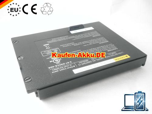 Images 2 Of EU Clevo D900tbat-12, 6-87-d90cs-4d6, Portanote D900 D900k Batteria 6600mah 12-cell