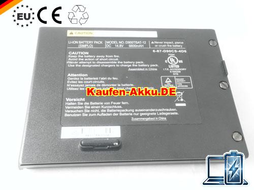 Images 4 Of EU Clevo D900tbat-12, 6-87-d90cs-4d6, Portanote D900 D900k Batteria 6600mah 12-cell