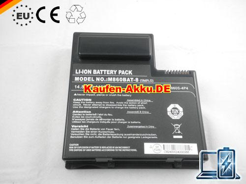 Images 5 Of EU 6-87-m860s-454 6-87-m860s-4p4 M860bat-8 Batería Para Clevo M860etu M860tu