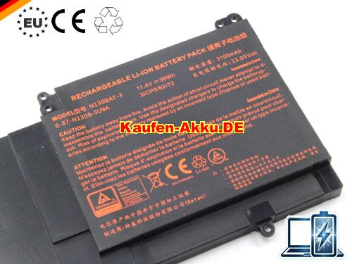 Images 4 Of EU Authentique Clevo N130bat-3 6-87-n130s-3u9a Batterie Pour N130bu Np3130 32wh