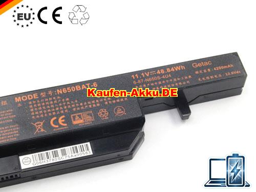 Images 4 Of EU Clevo Autentic N650bat-6 Baterie N650bat6 6-87-n650s-4uf1 48.84wh