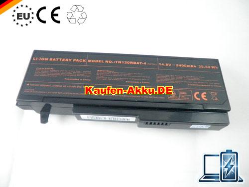 Images 2 Of EU Autentico Clevo Tn120rbat-4, 6-87-t121s-4uf Computer Portatile Batteria 2400mah