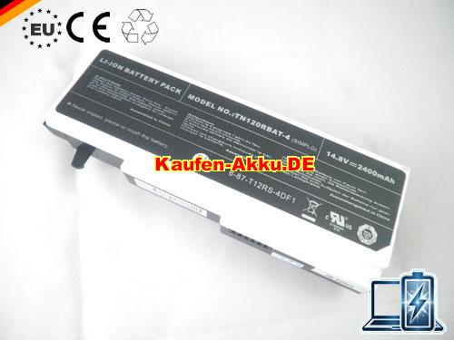 Images 1 Of EU Autentico Clevo Tn120rbat-4 6-87-t12rs-4df1 Computer Portatile Batteria Black