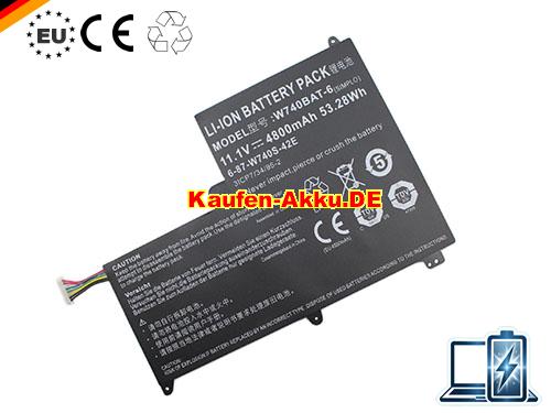 Images 1 Of EU 6-87-w740s-42e W740bat-6 Batterie Für Clevo S413 W740su Series Batterie 4800mah