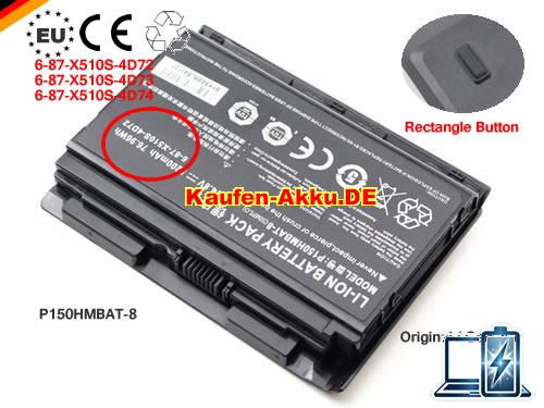 Images 1 Of EU Originální Clevo 6-87-x510s-4d72 P150hmbat-8 P150 P150em Pc Baterie