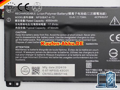 Images 4 Of EU Originální Np50bat-4-73 Baterie Pro Colorful X15 At 2023 Series 15.4v 73wh