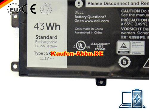 Images 2 Of EU Originální Baterie Pack Pro Dell 5r9dd Xkpd0 11.1v 43wh