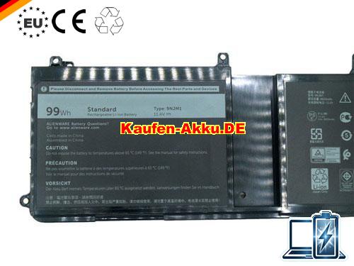  Images 2 Of EU Autentico 9njm1 Batteria Mg2yh 01d82 Per Dell Alienware 17 Series