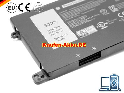 Images 5 Of EU Originální Dt9xg Baterie Dell 07pwxv Li-polymer 11.4v 90wh Pro Alwa51m