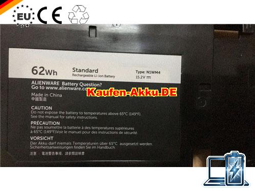 Images 2 Of EU Autentic N1wm4 Baterie Pentru Dell Alienware 13 R2 Series Laptop Li-ion 62wh