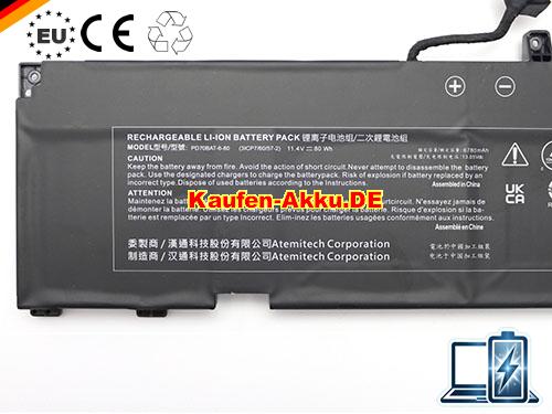  Images 5 Of EU Autentico Pd70bat-6-80 Batteria Per Getac 6-87-pd70s-82b00 Li-ion 11.4v 80wh