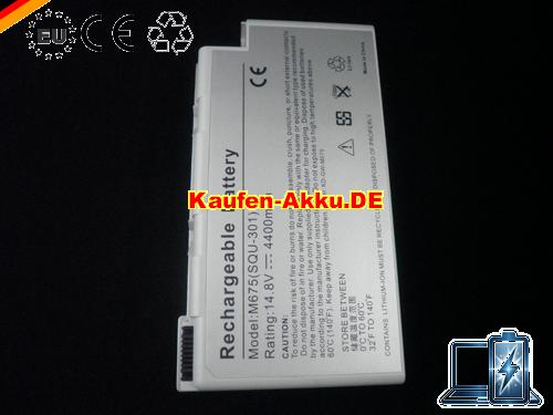 Images 3 Of EU Squ-301 Batteria Per Gateway M675 M675cs M675e M675e Series 4400mah Sliver 8cells