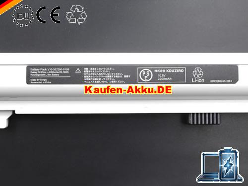 Images 2 Of EU Hasee V10-3s2200-m1s2, V10-3s2200-s1s6 Baterie 2200mah White
