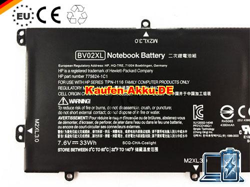 Images 2 Of EU Genuíno Hp Bv02xl Hstnn-ib6q 776621-001 Bateria Pack