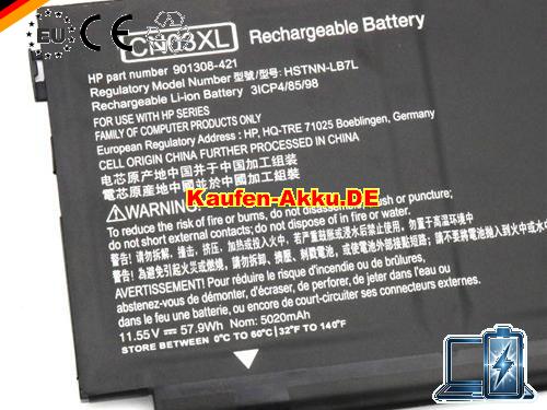 Images 2 Of EU Hp Cn03xl 901308-421 Hstnn-lb7l Notebook Baterie 57.95wh
