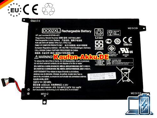  Images 1 Of EU Hp Do02xl Hstnn-lb6y Batterie Für Pavilion X2 Series