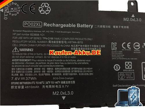 Images 2 Of EU Autentico Hp Po02xl Computer Portatile Batteria 824560-005 Hstnn-db7g 7.6v 37wh