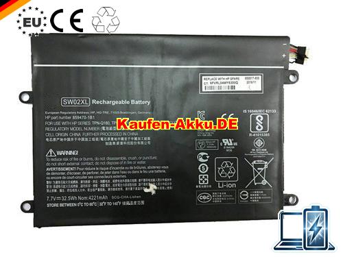  Images 1 Of EU Autentico Hp Sw02xl Hstnn-ib7n Batteria Per X2 Series 33wh